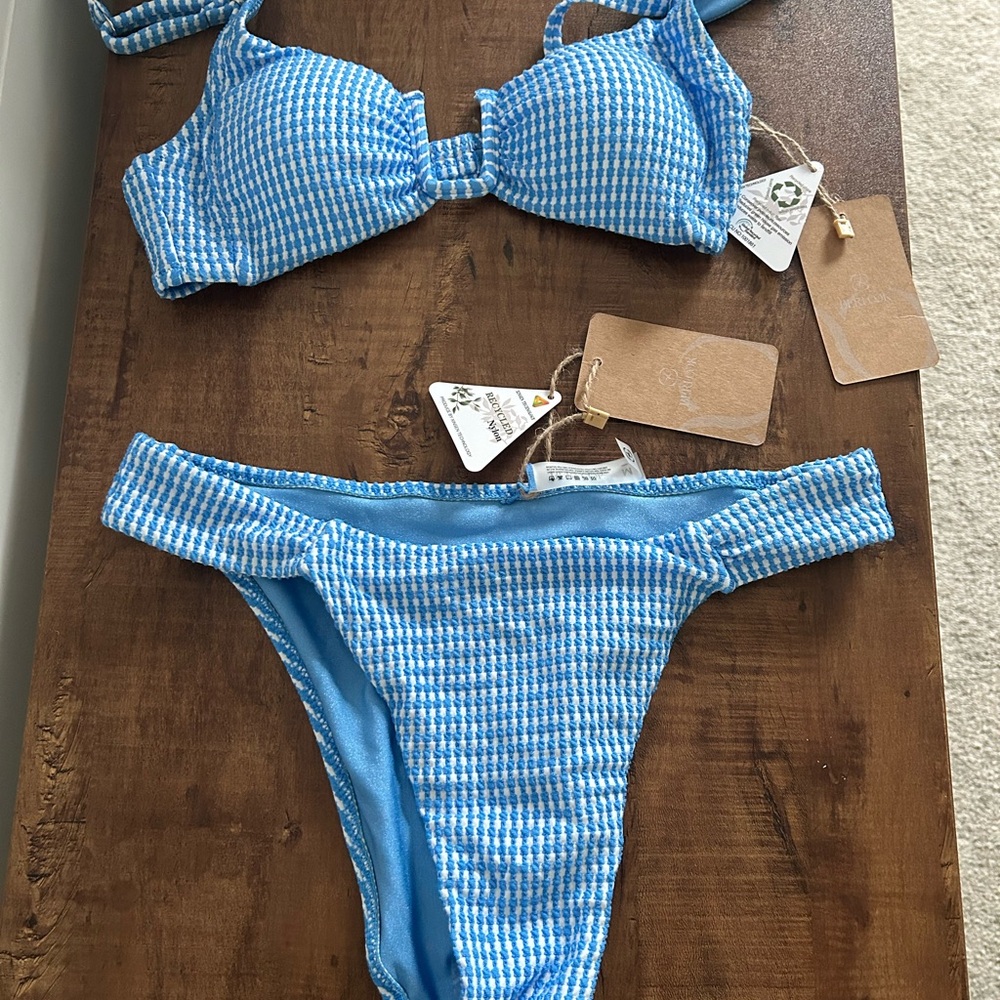 BERLOOK Swim Blue Bikini Set